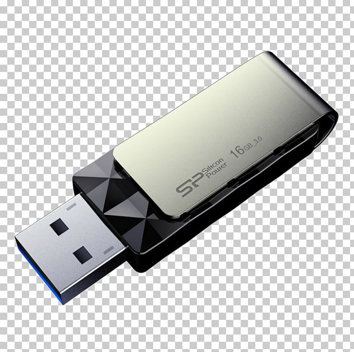 Diamond-cutting USB Flash Drive Blaze B30 USB Flash Drives Silicon Power USB 3.0 PNG, Clipart, Computer Component, Computer Data Storage, Data Recovery, Data Storage Device, Device Driver Free PNG Download
