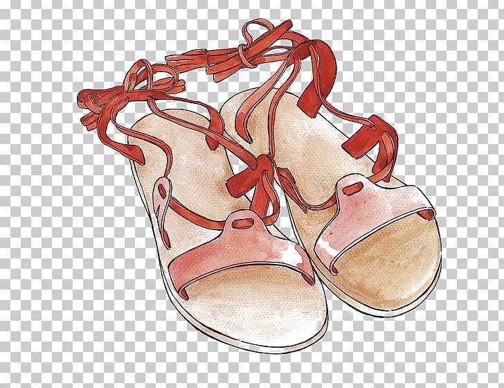 Slipper Shoe Sandal Illustration PNG, Clipart, Cartoon, Clothing, Collar, Color Graffiti, Designer Free PNG Download
