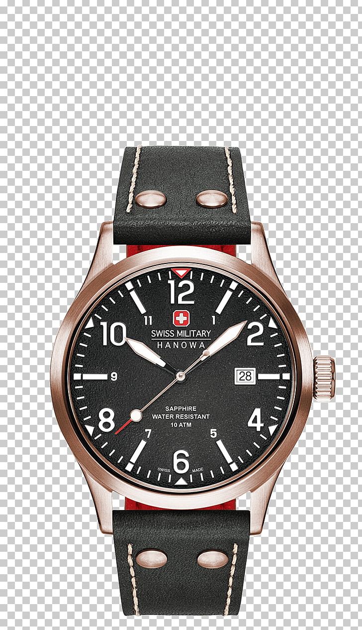 Hanowa Switzerland Watch Military Swiss Made PNG, Clipart, Army, Black Leather Strap, Brand, Chronograph, Grovana Free PNG Download