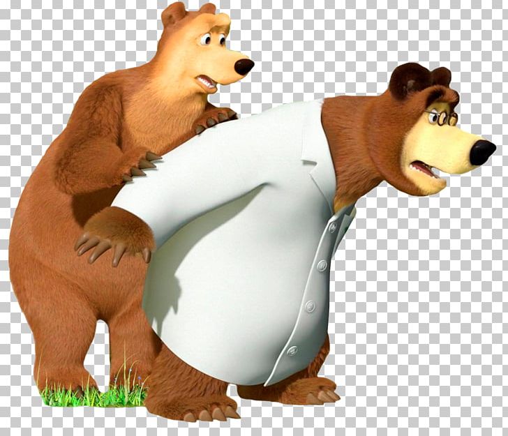 Bear Masha Animation Animated Film PNG, Clipart, Animals, Animated Film, Animation, Bear, Carnivoran Free PNG Download
