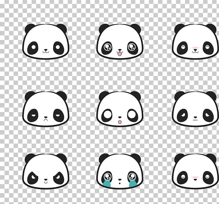 Giant Panda Bear Red Panda PNG, Clipart, Animals, Bear, Black And White, Cartoon, Cuteness Free PNG Download
