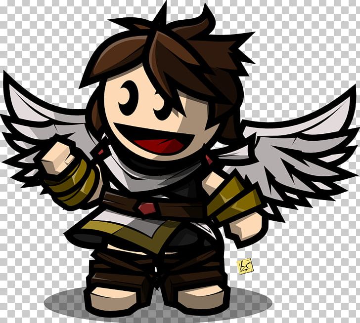 Kid Icarus Pit PNG, Clipart, Art, Black, Cartoon, Character, Computer Icons Free PNG Download