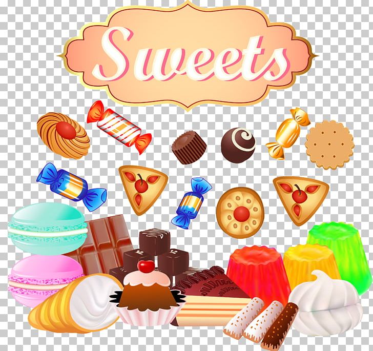 Doughnut Cupcake Lollipop Chocolate Cake Macaroon PNG, Clipart, Bakery, Bonbon, Cake, Candies, Candy Free PNG Download