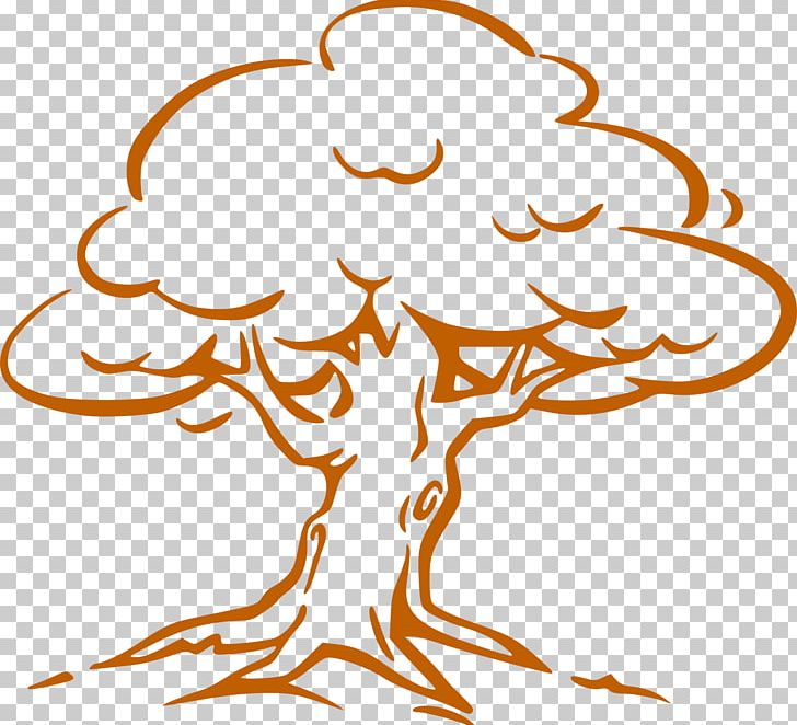 Tree Outline Oak PNG, Clipart, Abstract Lines, Art, Artwork, Beak, Branch Free PNG Download