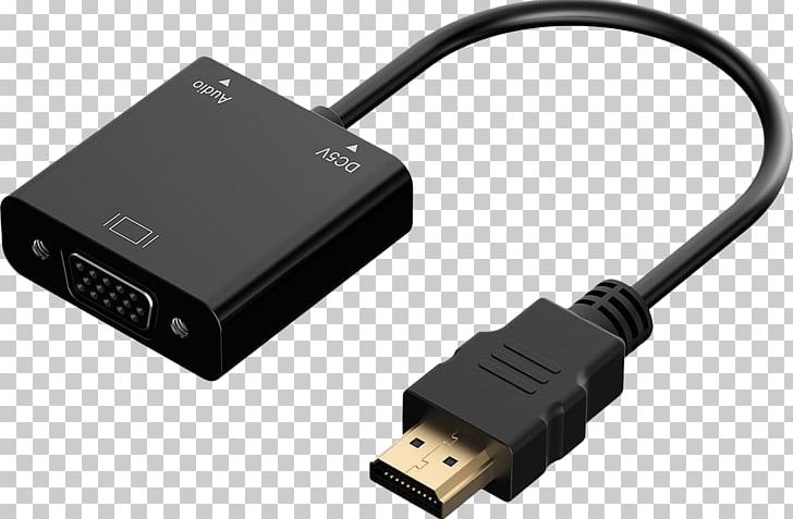 VGA Connector HDMI Adapter DisplayPort Digital Visual Interface PNG, Clipart, Adapter, Cable, Cable Converter Box, Computer Monitors, Displayport Free PNG Download