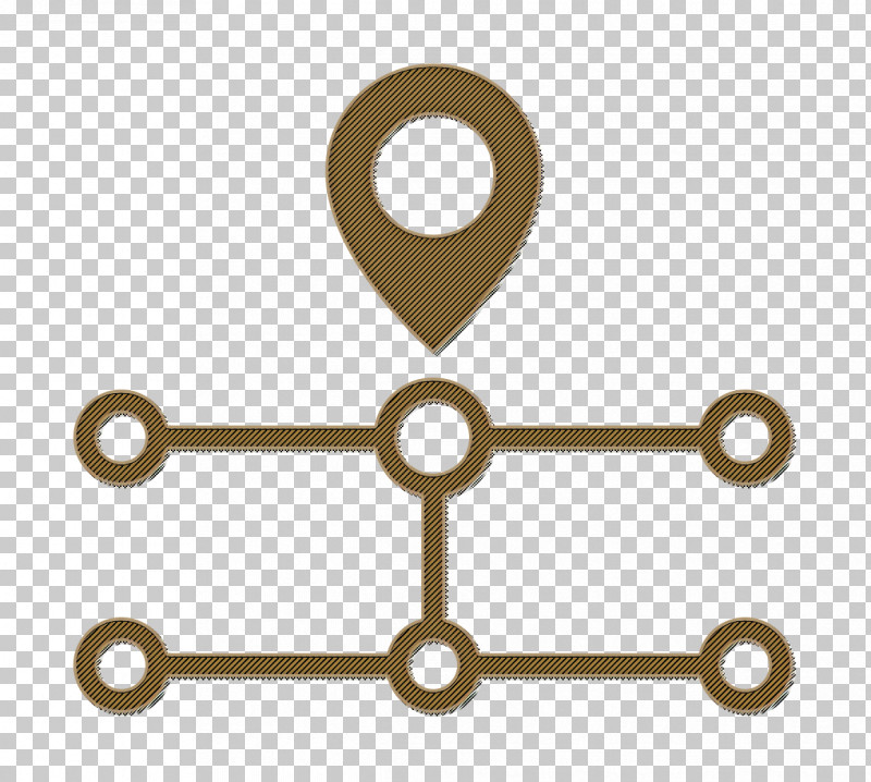 Navigation Map Icon Route Icon Maps And Location Icon PNG, Clipart, Brass, Circle, Line, Maps And Location Icon, Metal Free PNG Download