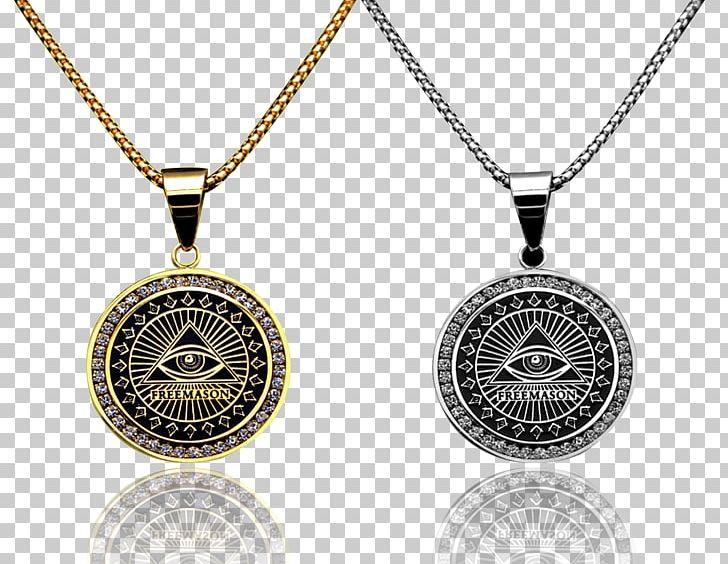 Locket Freemasonry Charms & Pendants Eye Of Providence Necklace PNG, Clipart, All Seeing Eye, Amp, Bling Bling, Chain, Charms Free PNG Download