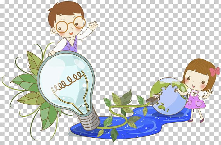 Energy Conservation Illustration PNG, Clipart, Art, Background Green, Bend, Blue, Boy Free PNG Download