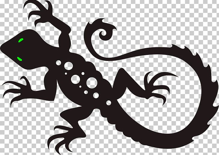 Lizard Wall Decal Paper Sticker PNG, Clipart, Adhesive, Amphibian, Animals, Black And White, Bumper Sticker Free PNG Download