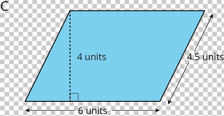 Parallelogram Base Triangle Area PNG, Clipart, Angle, Area, Art, Azure, Base Free PNG Download