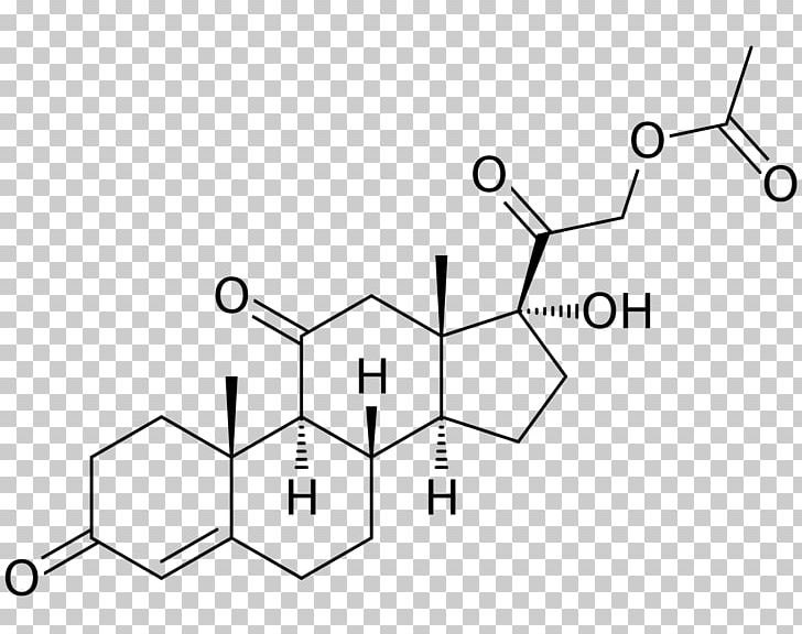 Cortisol Hydrocortisone Glucocorticoid Corticosteroid PNG, Clipart, Adrenal Cortex, Adrenal Gland, Angle, Area, Black And White Free PNG Download