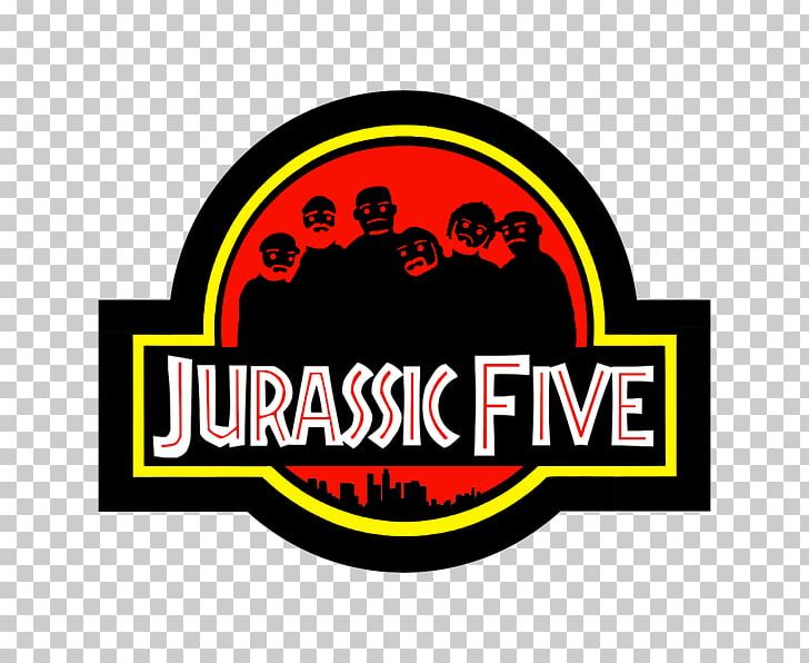 Logo Jurassic 5 Jurassic Park Dinosaur Tyrannosaurus PNG, Clipart, Area, Brand, Breathless, Dinosaur, Film Free PNG Download