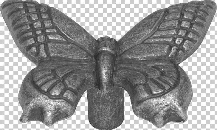 Silkworm Cabinetry Butterfly Knob Pewter PA1512 PNG, Clipart, Animal, Arthropod, Black And White, Bombycidae, Butterfly Free PNG Download