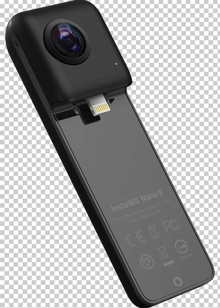 Immersive Video Insta360 Nano Omnidirectional Camera 4K Resolution PNG, Clipart, 4k Resolution, Electronic, Electronic Device, Electronics, Feature Phone Free PNG Download