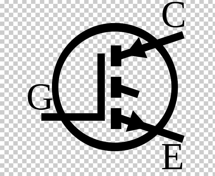 Insulated-gate Bipolar Transistor Electronic Symbol Electronics MOSFET PNG, Clipart, Area, Bipolar Junction Transistor, Black And White, Brand, Circle Free PNG Download
