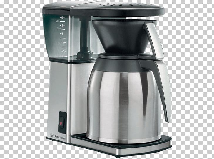 Coffeemaker Espresso Melitta Aroma Signature Deluxe Coffee Filter Machine PNG, Clipart, Blender, Brewed Coffee, Coffee, Coffeemaker, Drip Coffee Maker Free PNG Download