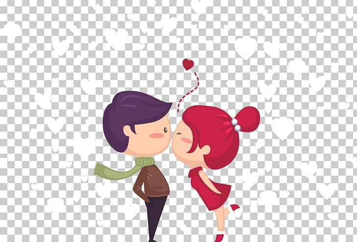 Kiss Drawing Love PNG, Clipart, Cartoon, Child, Computer Wallpaper, Couple, Fictional Character Free PNG Download
