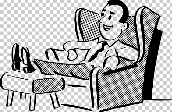 Comfort PNG, Clipart, Angle, Black, Black And White, Cartoon, Chair Free PNG Download