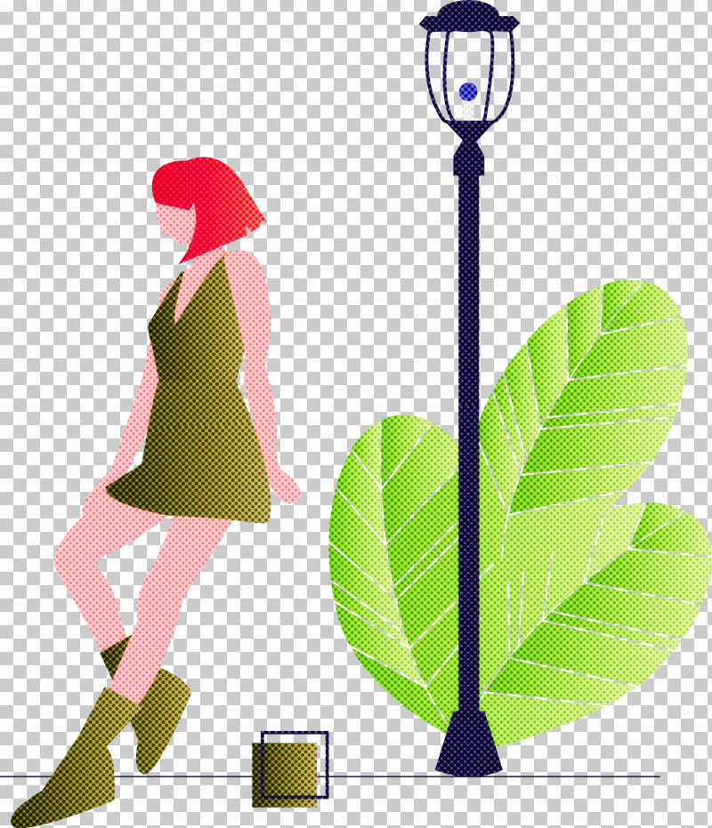 Modern Girl PNG, Clipart, Flower, Leaf, Modern Girl, Plant Free PNG Download