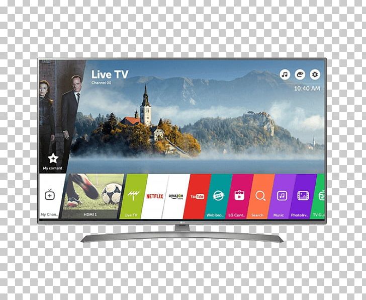 LG UJ670V 4K Resolution Ultra-high-definition Television LED-backlit LCD PNG, Clipart, 4k Resolution, Advertising, Banner, Brand, Computer Monitor Free PNG Download