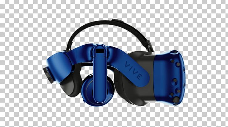 HTC Vive Virtual Reality Headset Head-mounted Display The International Consumer Electronics Show Oculus Rift PNG, Clipart, Audio, Audio Equipment, Blue, Electric Blue, Electronic Device Free PNG Download
