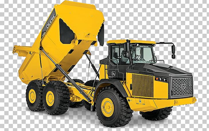 John Deere Caterpillar Inc. Articulated Hauler Dump Truck Heavy Machinery PNG, Clipart, Architectural Engineering, Articulated Vehicle, Backhoe, Backhoe Loader, Bulldozer Free PNG Download