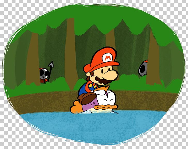 Paper Mario: The Thousand-Year Door Nintendo 64 Mario Series PNG, Clipart, Cartooin Sushi, Cartoon, Deviantart, Grass, Green Free PNG Download