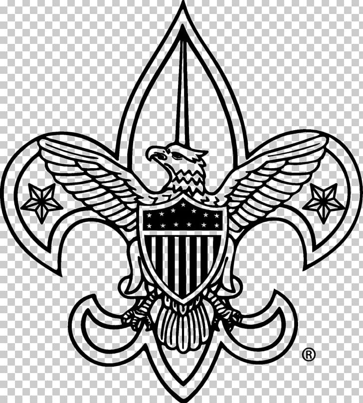 eagle scout clip art black and white