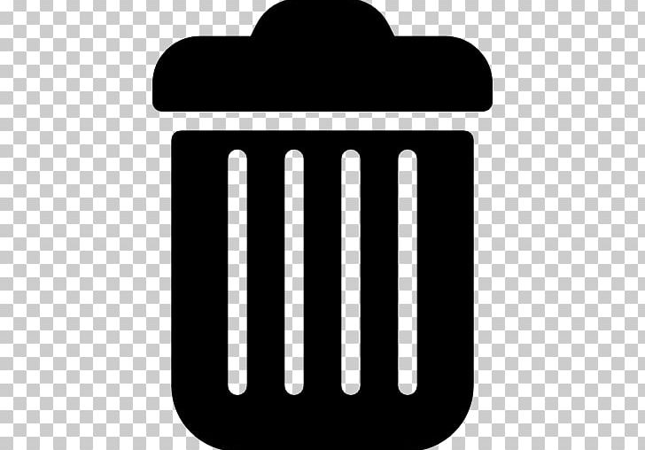 Computer Icons Rubbish Bins & Waste Paper Baskets PNG, Clipart, Black And White, Brand, Can, Computer Icons, Container Free PNG Download