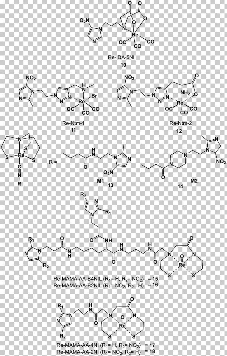 Nitroimidazole Hypoxia /m/02csf Metal Bifunctional PNG, Clipart, Angle, Animal, Area, Auto Part, Black And White Free PNG Download