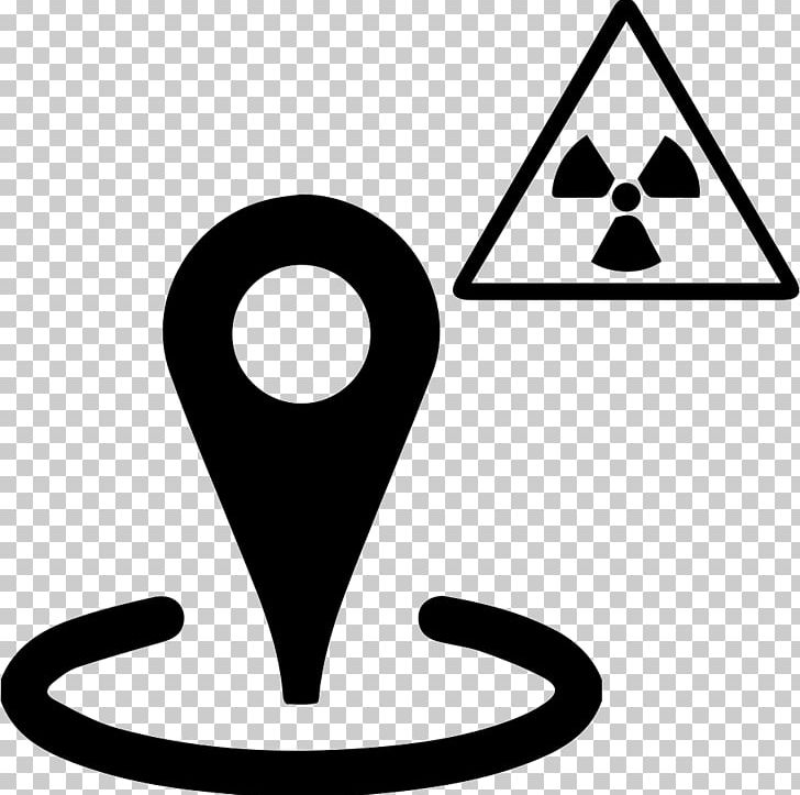Radiation Radioactive Decay Hazard Symbol Risk Warning Sign PNG, Clipart, Angle, Area, Black And White, Hazard, Hazard Symbol Free PNG Download