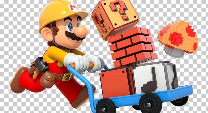 Super Mario Maker Wii U New Super Mario Bros Super Mario Bros. 2 PNG, Clipart, Construction Worker, Game, Lego, Level, Machine Free PNG Download