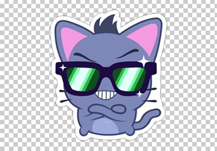 Whiskers Sticker Glasses PNG, Clipart, 2017, 2018, Cat, Cat Like Mammal, Character Free PNG Download