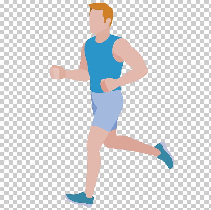 Running Cartoon Flat Design PNG, Clipart, Abdomen, Arm, Athletics, Blue, Business Man Free PNG Download