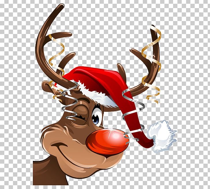 Rudolph Christmas Reindeer Santa Claus Advent PNG, Clipart,  Free PNG Download