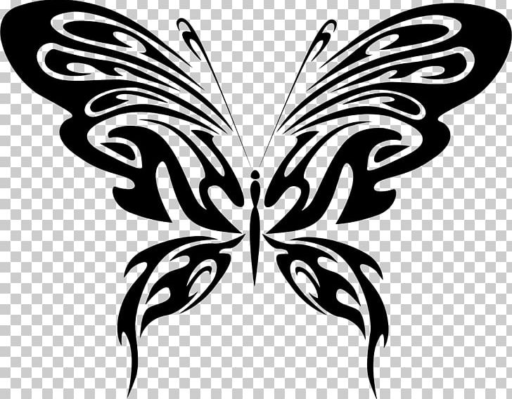 Butterfly Line Art Drawing PNG, Clipart, Art, Black, Brush Footed Butterfly, Fictional Character, Finish Line Free PNG Download