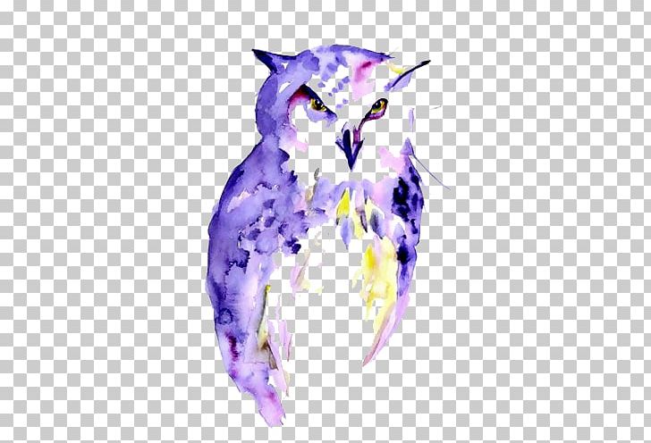 Owl Watercolor Painting Art Drawing PNG, Clipart, Animals, Art, Bird, Cute Owl, Drawing Free PNG Download