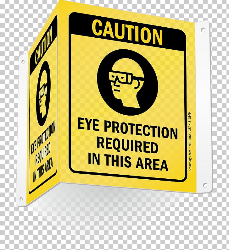 Sign Eye Protection Symbol Personal Protective Equipment PNG, Clipart, Area, Brand, Eye, Eye Irritation, Eye Protection Free PNG Download