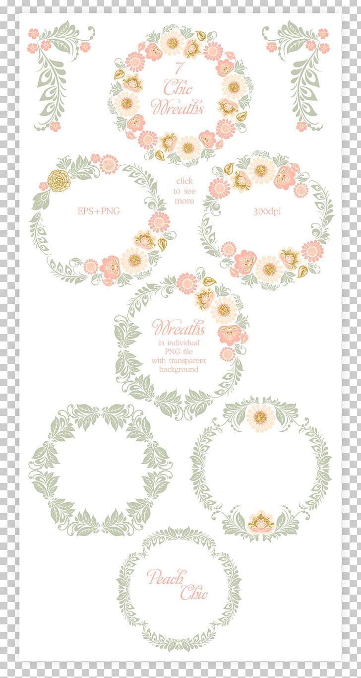 Floral Design Art Flower Wreath PNG, Clipart, Area, Art, Border, Creative Market, Dribbble Free PNG Download