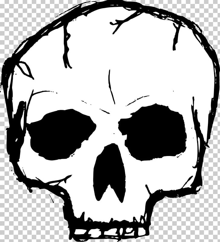 Skull Drawing Face PNG, Clipart, Artwork, Black And White, Bone, Drawing, Face Free PNG Download