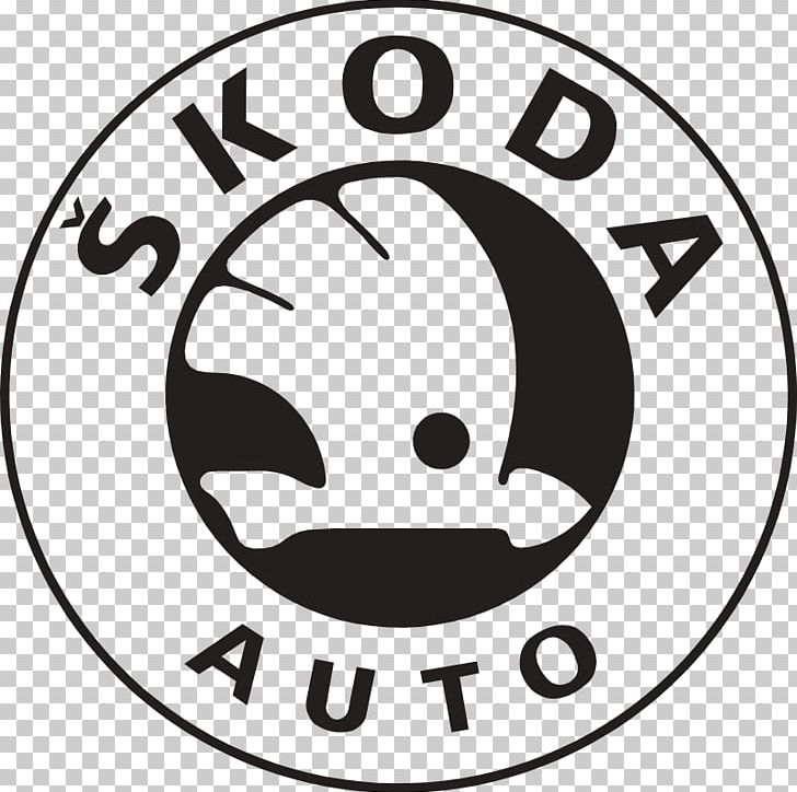 Škoda Auto Škoda Fabia Car Škoda Octavia PNG, Clipart, Area, Black And White, Car, Cars, Circle Free PNG Download