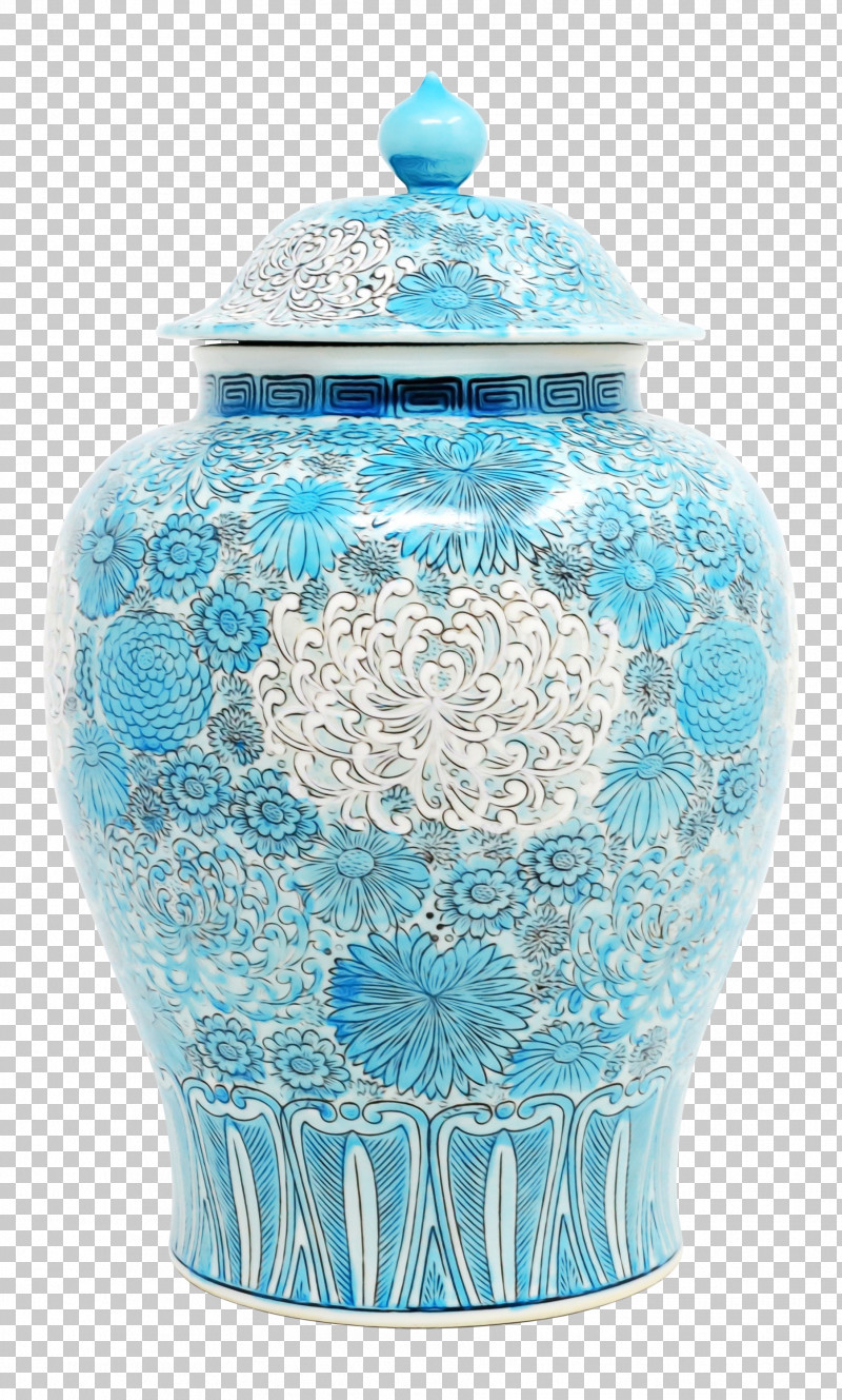 Vase Ceramic Blue And White Pottery Lid Urn PNG, Clipart, Blue And White Pottery, Ceramic, Lid, Paint, Porcelain Free PNG Download
