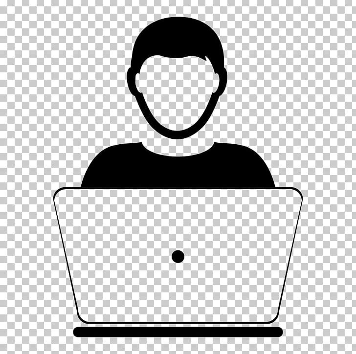 Computer Icons Laptop User PNG, Clipart, Area, Artwork, Black, Black And White, Blog Free PNG Download