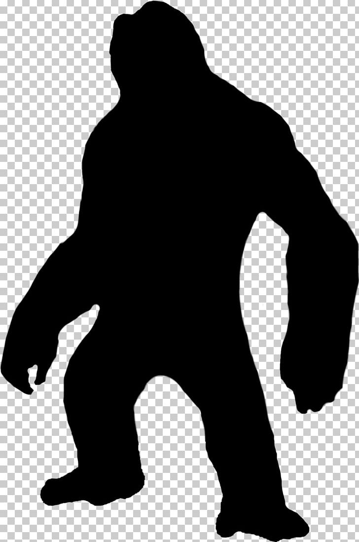 King Kong Godzilla Silhouette MonsterVerse PNG, Clipart, Art, Black, Black And White, Character, Fictional Character Free PNG Download