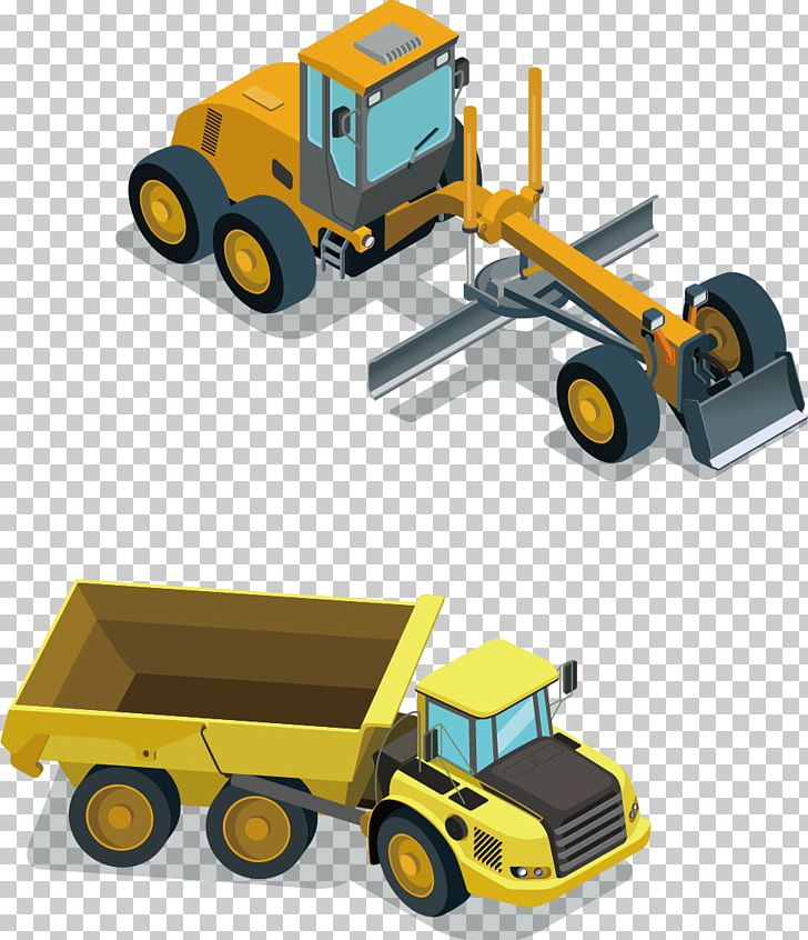 Heavy Equipment Machine Flat Design PNG, Clipart, Automotive Design, Cartoon Excavator, Construction Equipment, Digging, Encapsulated Postscript Free PNG Download