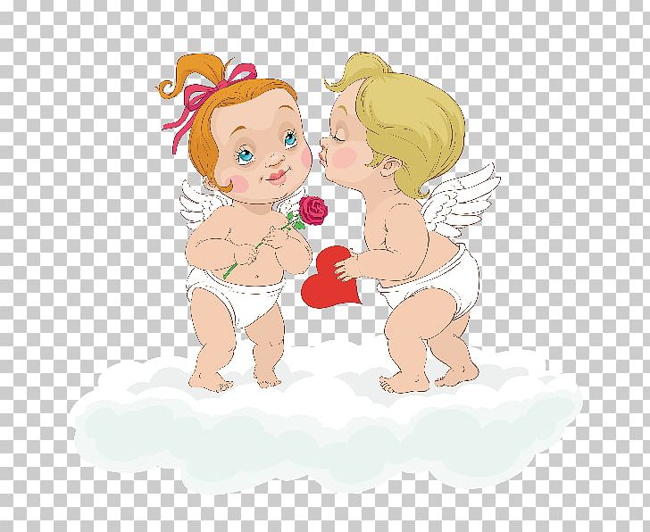Valentine's Day Cupid Angel Heart PNG, Clipart,  Free PNG Download