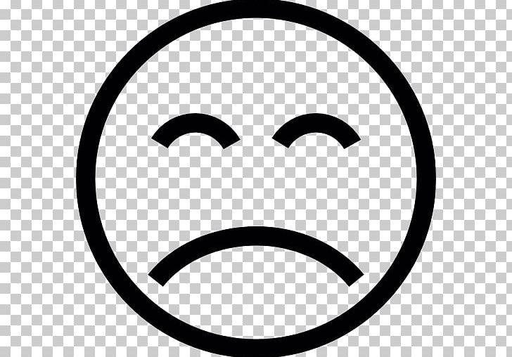 Computer Icons Emoticon Worry Smiley Sadness PNG, Clipart, Anxiety, Area, Black And White, Circle, Computer Icons Free PNG Download