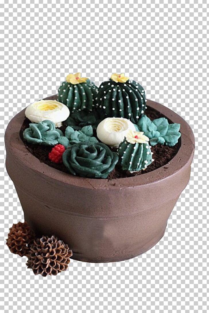 Ice Cream Chocolate Cake Torte Flowerpot PNG, Clipart, Bonsai, Buttercream, Cactaceae, Cactus, Cactus Ice Cream Free PNG Download