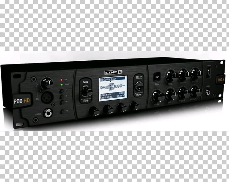 Guitar Amplifier Line 6 POD HD Pro X Effects Processors & Pedals PNG, Clipart, Acoustic Guitar, Amplifier Modeling, Audio, Audio Equipment, Audio Receiver Free PNG Download