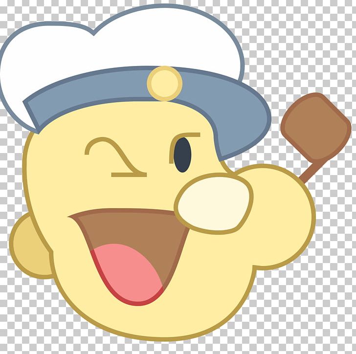 Popeye Computer Icons Poopdeck Pappy YouTube PNG, Clipart, Cartoon, Computer Icons, Facial Expression, Flower, Line Free PNG Download